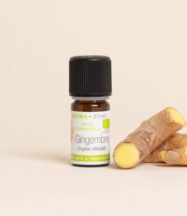 Aceite esencial de jengibre orgánico