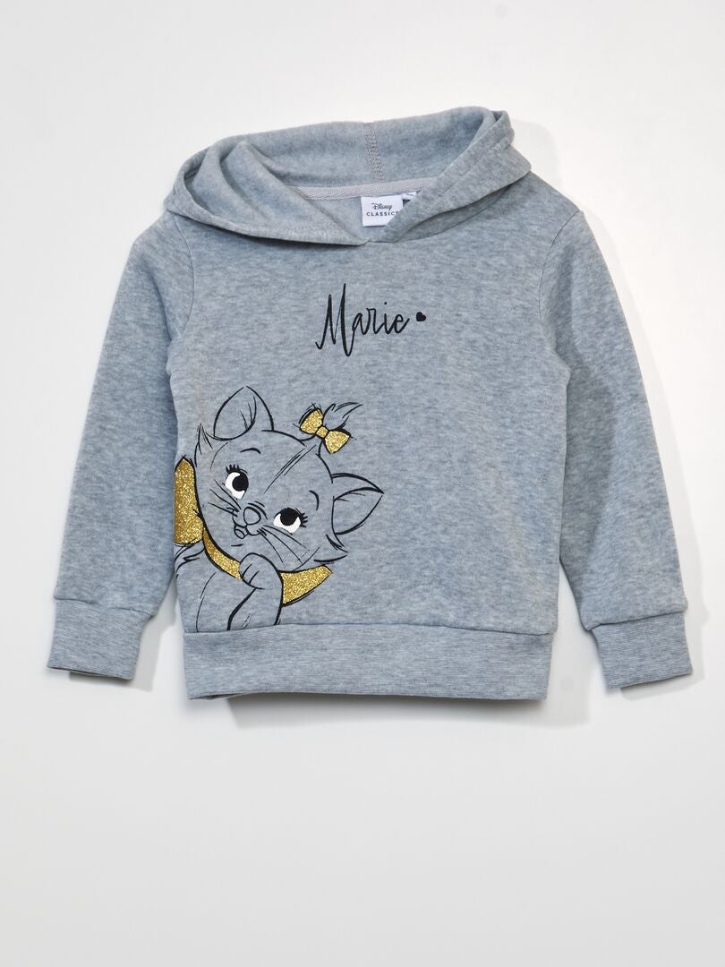 Bluza z kapturem - SZARA