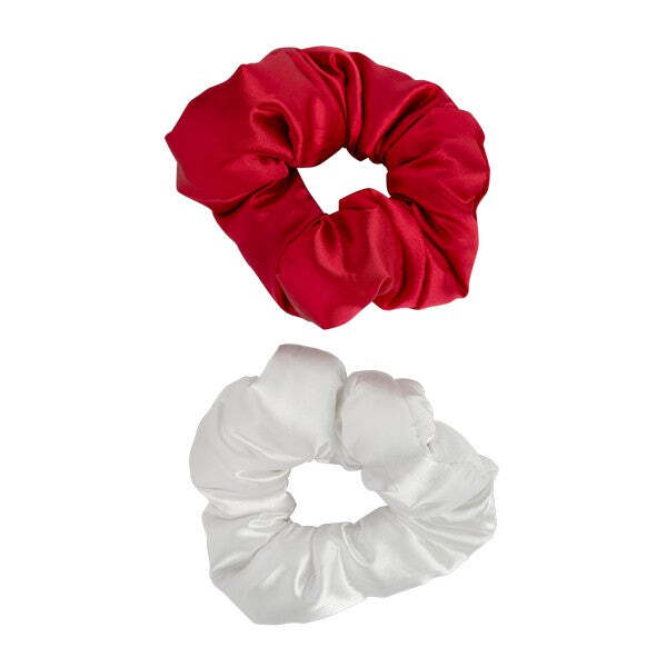 Brushworks Limited Edition Grote Wolken Scrunchies (Rood)