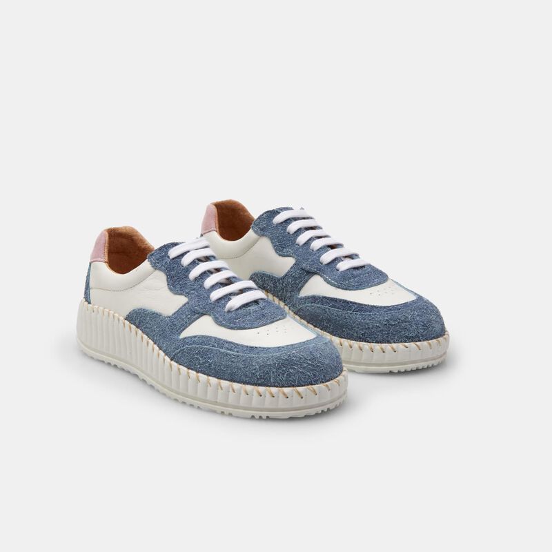 BATA damskie zamszowe trampki