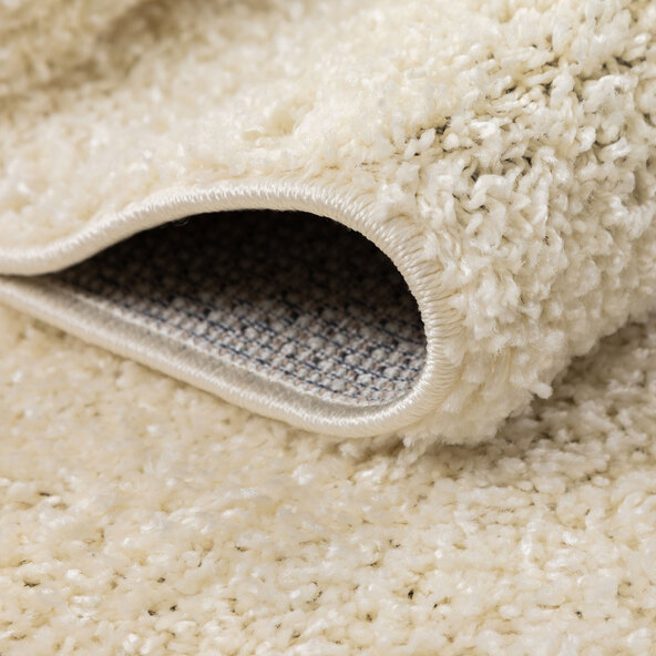 High-pile carpet, 120x170 cm, cream