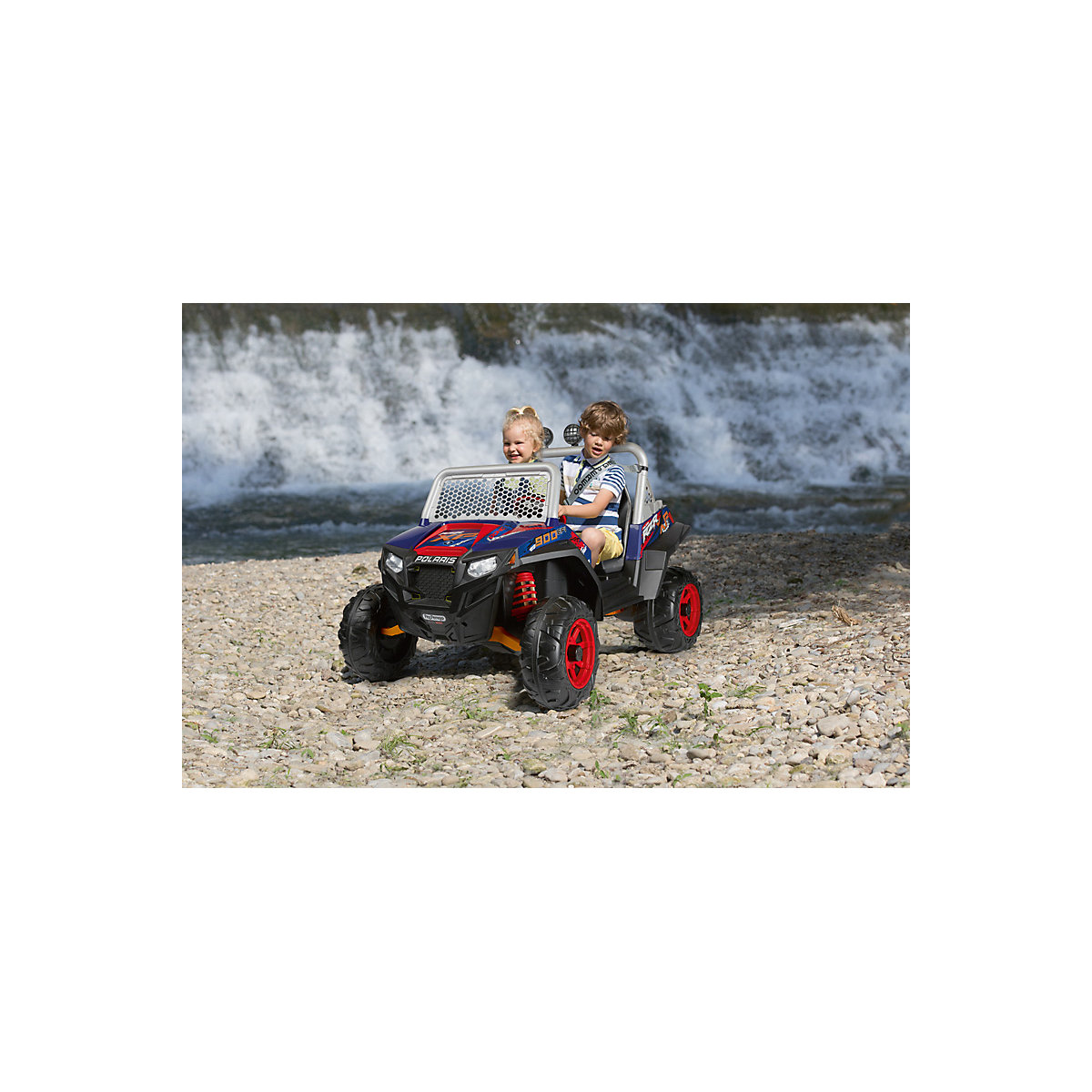 Pojazd terenowy Polaris RZR 900 XP, wielokolorowy