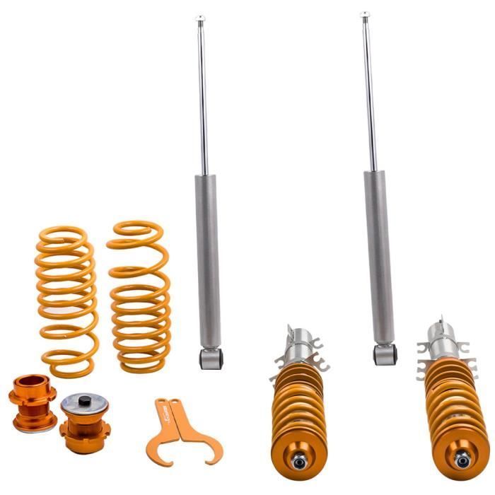 Kit sospensioni MAXPEEDINGRODS con ammortizzatori per telaio coilover VW Volkswagen Golf 4 MKIV.