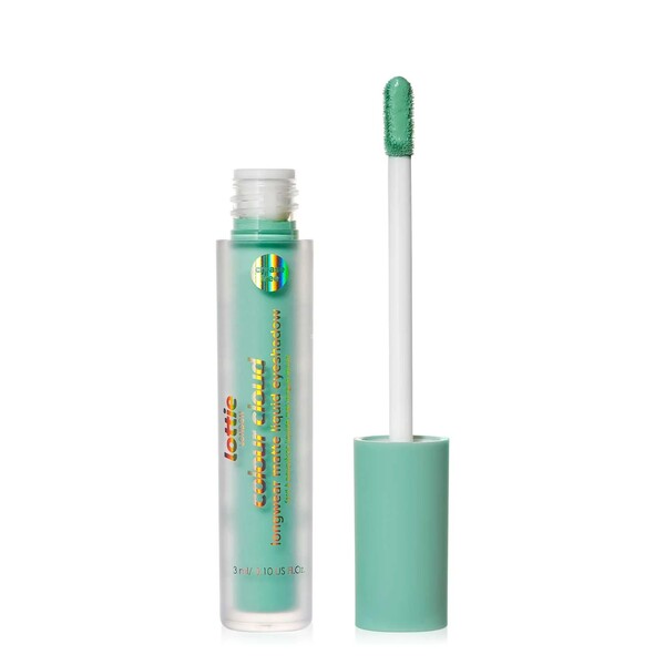 „Lottie London“ skysti akių šešėliai „Colour Cloud Mint Fresh“