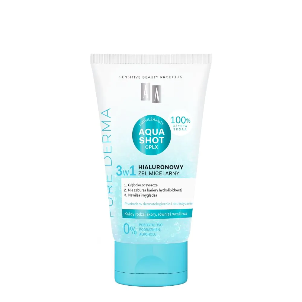 AA Pure Derma Hialuro - Hialurnowy żel micelarny 150ml