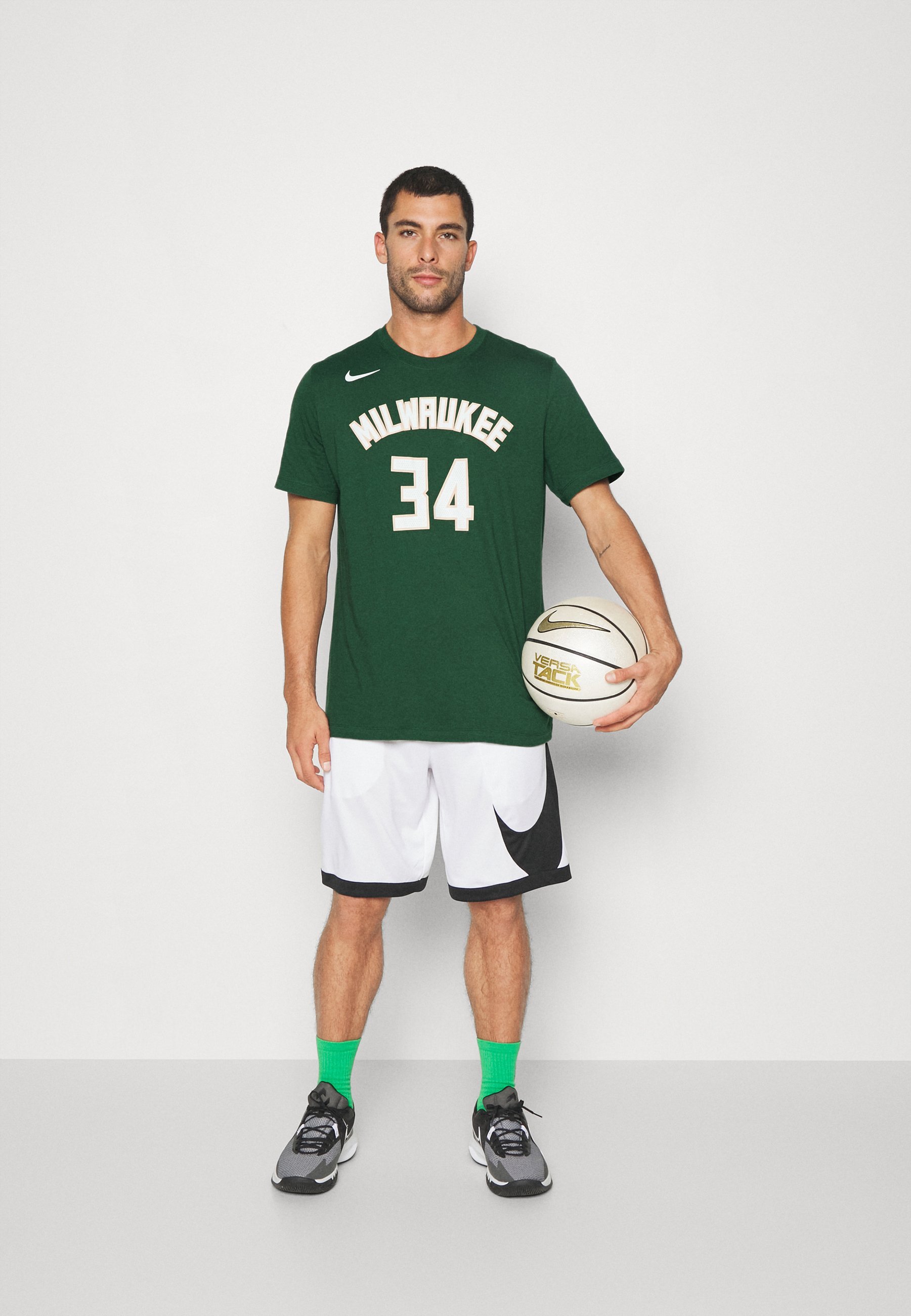 Nike Performance NBA Giannis Antetokounmpo Milwaukee Bucks Naam en Nummer T-shirt - Bedrukt T-shirt - fir/antetokounmpo