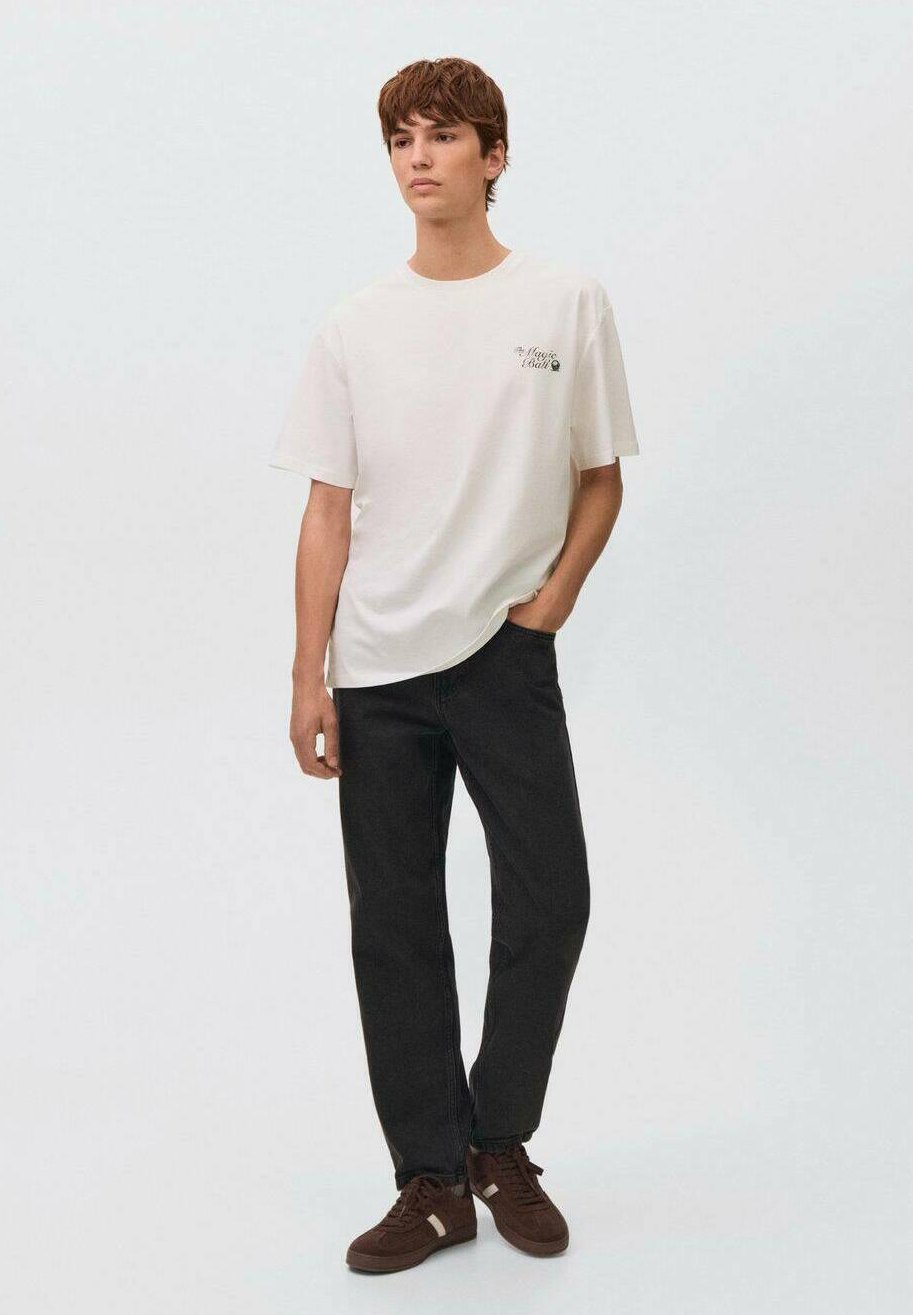 Mango Kids TEEN - Jeansy z prostą nogawką - czarny denim
