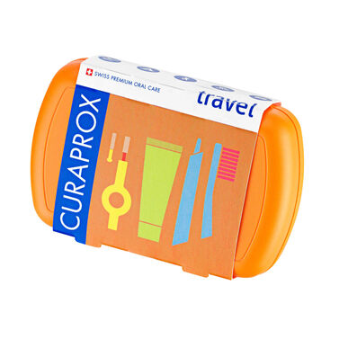 Curaprox-matkasetti suun hygienia Be You Orange 1 kpl 1 kpl