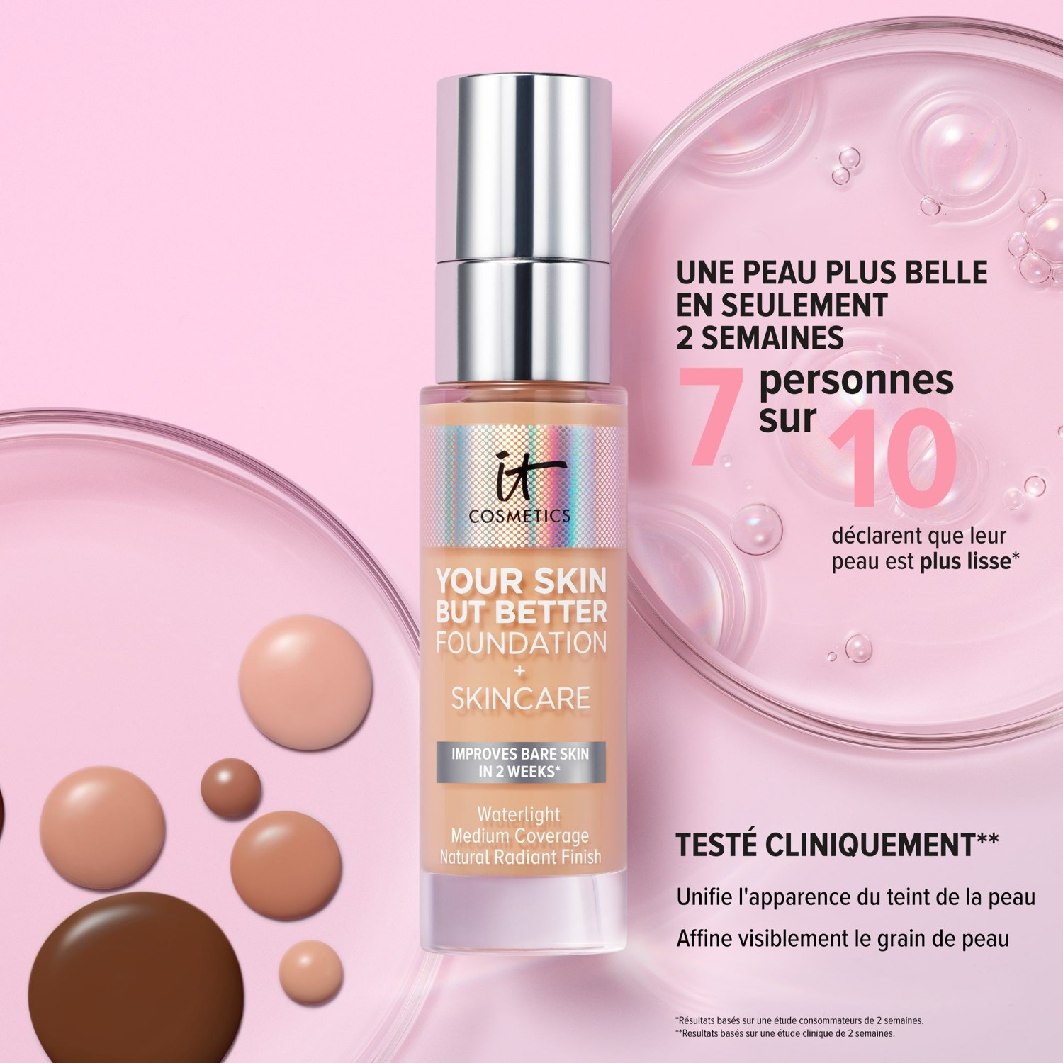 IT Cosmetics Foundation + Skincare