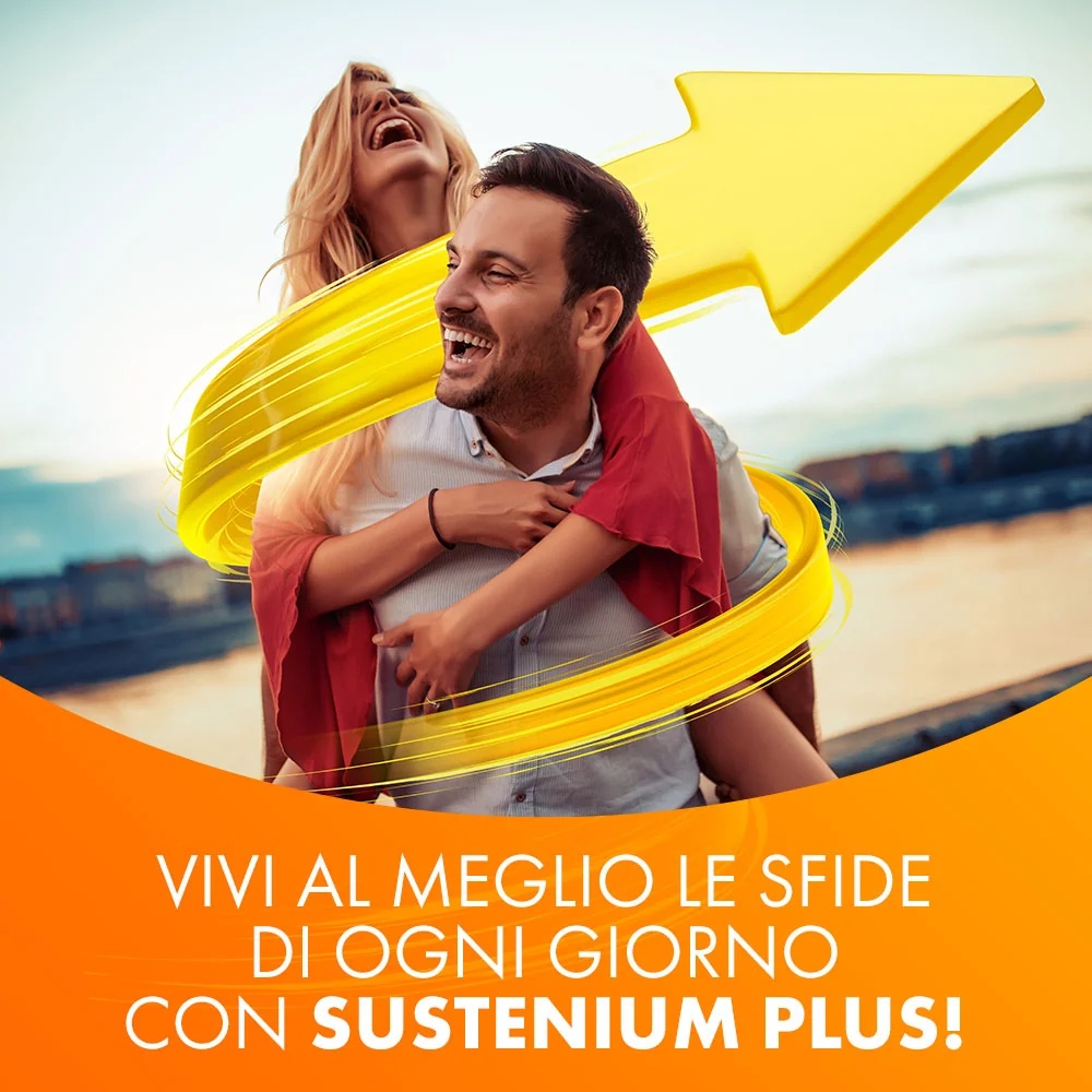 SUSTENIUM Sustenium Plus Citroen en Honing 22 zakjes Voedingssupplement voor fysieke en mentale energie