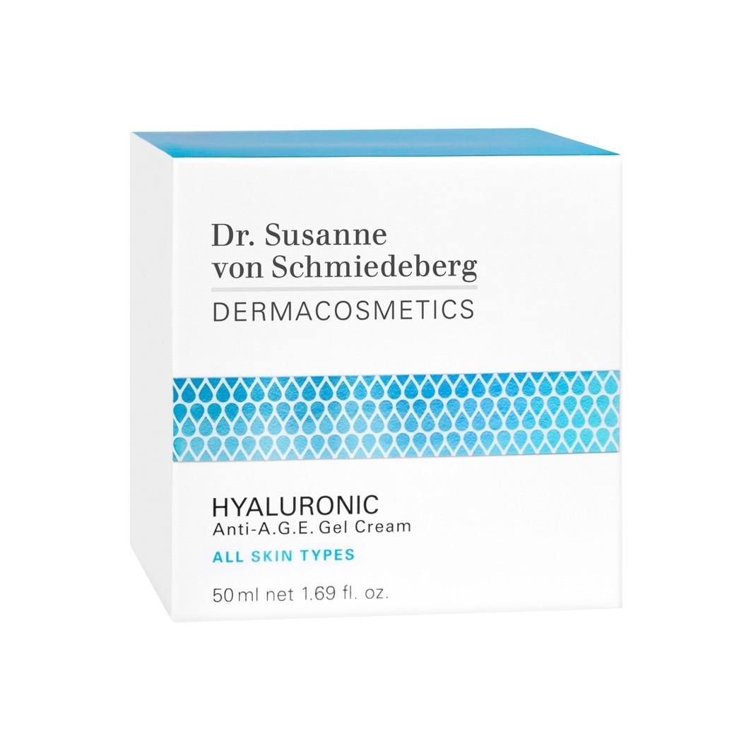 Dr. Susanne von Schmiedeberg Gezichtscrème Hyaluronzuur Anti-AGE Gel-Cream – 50 ml