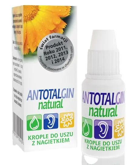 Antotalgin Natural, Krople do uszu