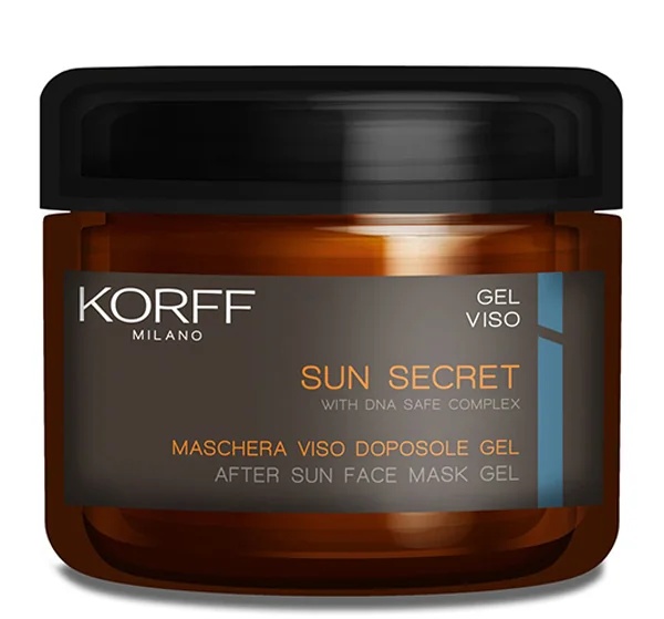 KORFF Korff Sun Secret Gel-Gesichtsmaske nach dem Sonnenbaden 70 ml Erfrischungseffekt