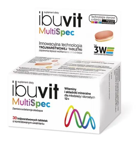 Ibuvit MultiSpec, Zestaw witamin i minerałów, Tabletki