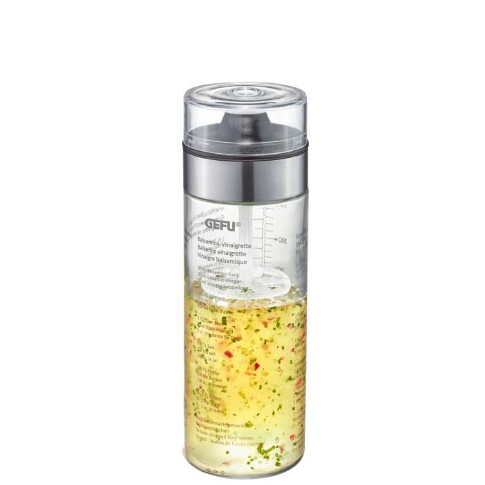 GLASS VINAIGRETTE MIX SHAKER 350 ML - GEFU