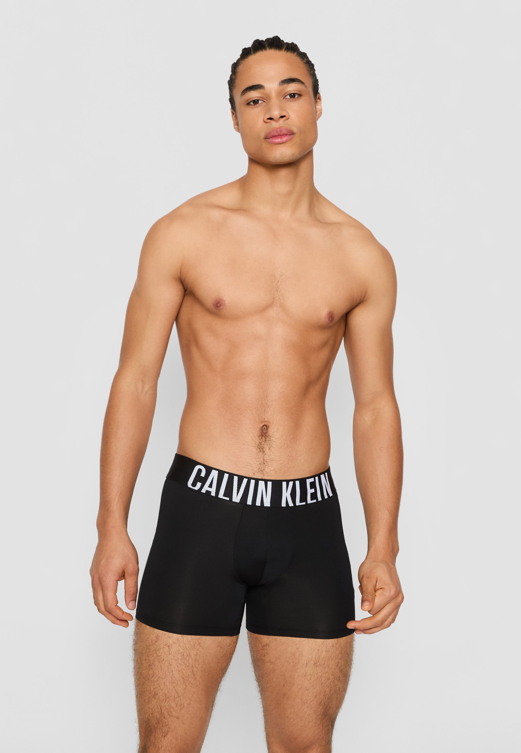 Calvin Klein Sous-vêtements BOXER BRIEF LOT DE 3 INTENSE POWER MICRO - Boxers - noir