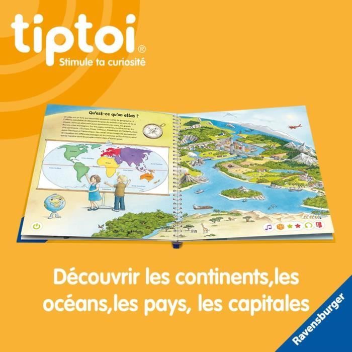 tiptoi®, Interaktiivinen kirja, Ensimmäinen kartastoni, 5+ ikäisille, 13099012, Ravensburger