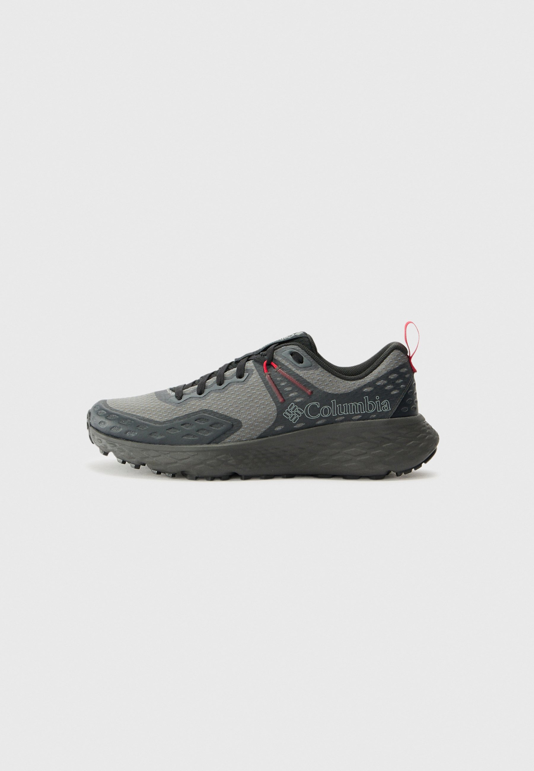 Columbia KONOS - Wandelschoenen - grijs staal/bergrood