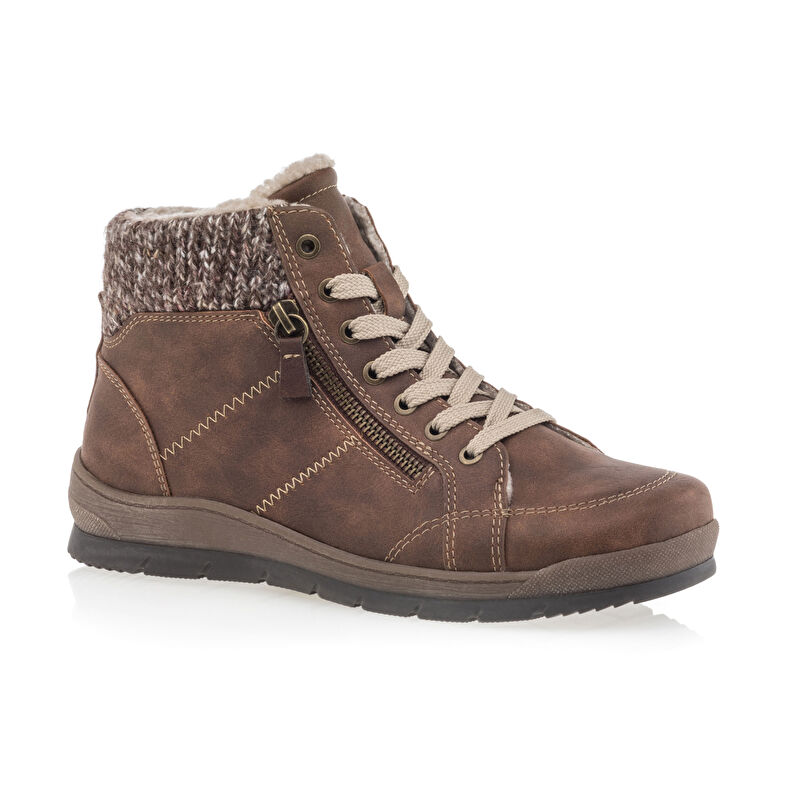 Zapatillas deportivas para mujer color marrón
