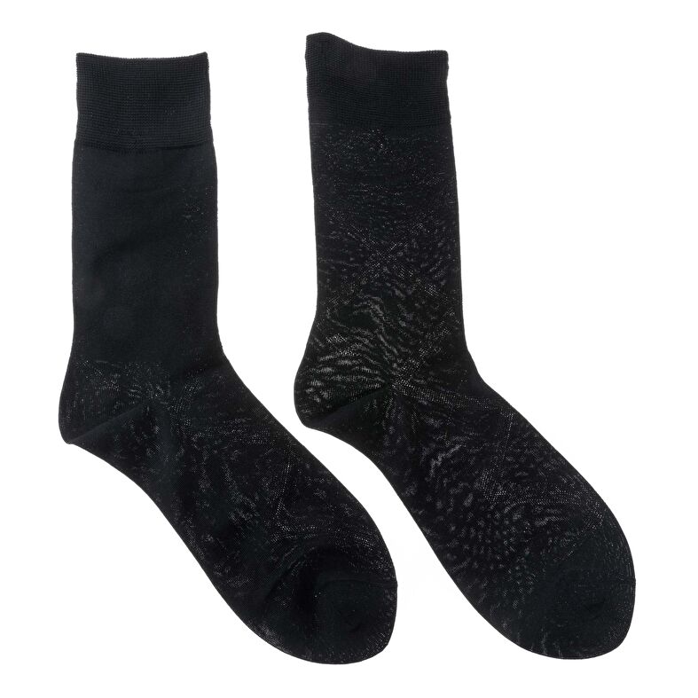 Calcetines y medias negras para hombre