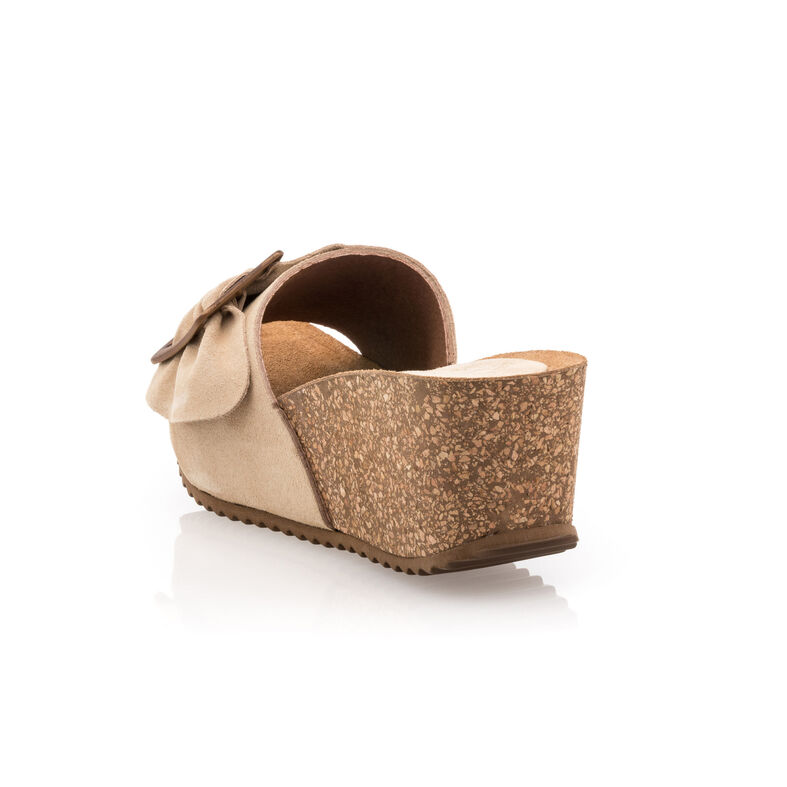 Beige Damen-Sandalen / Zehenfreie Schuhe