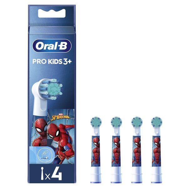 Náhradné hlavice kefky Oral-B Spiderman Kids<br>4 kusy