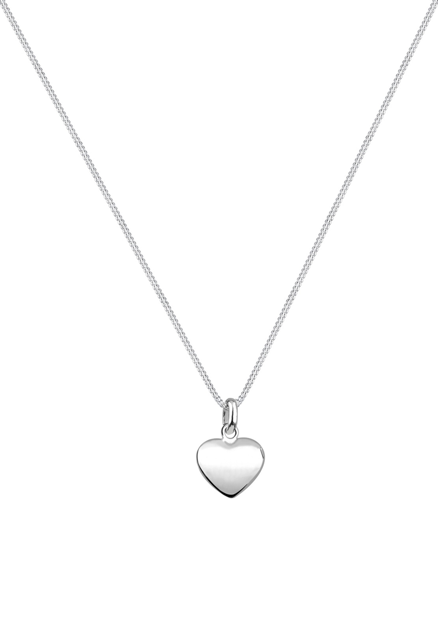 Elli Femmes Pendentif Coeur Filigrane en Argent Sterling 925