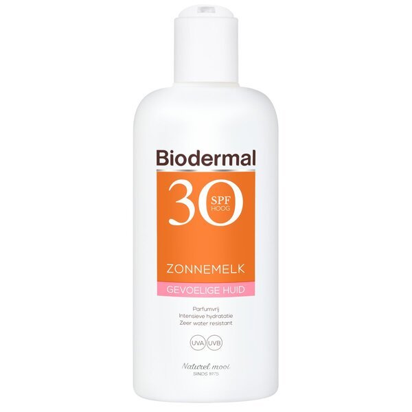 Biodermal mlijeko za sunčanje za osjetljivu kožu SPF30<br>200ml