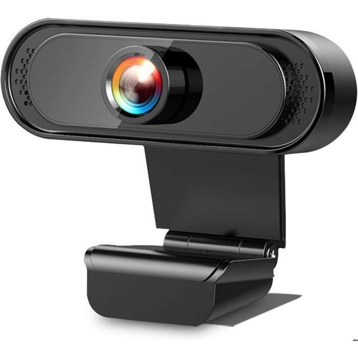 Webcam 1080P - OTBACT - Full HD - Microphone Anti-bruit - USB Plug and Play - Compatible Windows/Mac