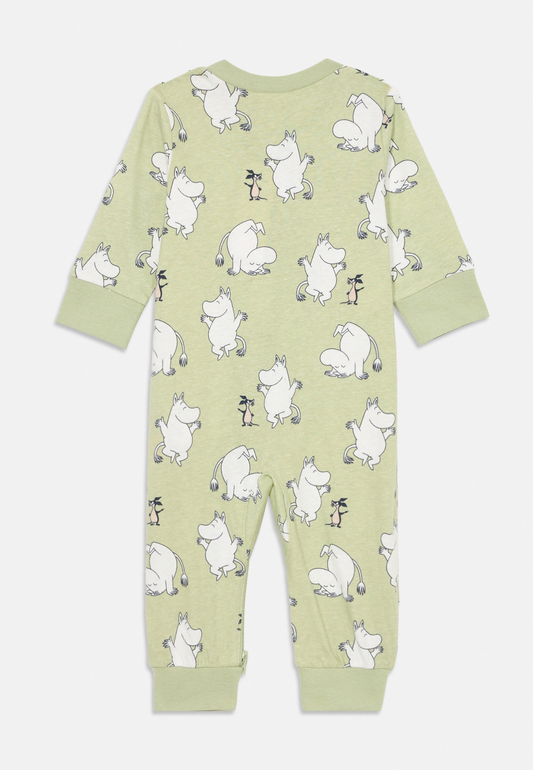 Lindex PYJAMAS MOOMIN - Slaappak - licht stoffig groen