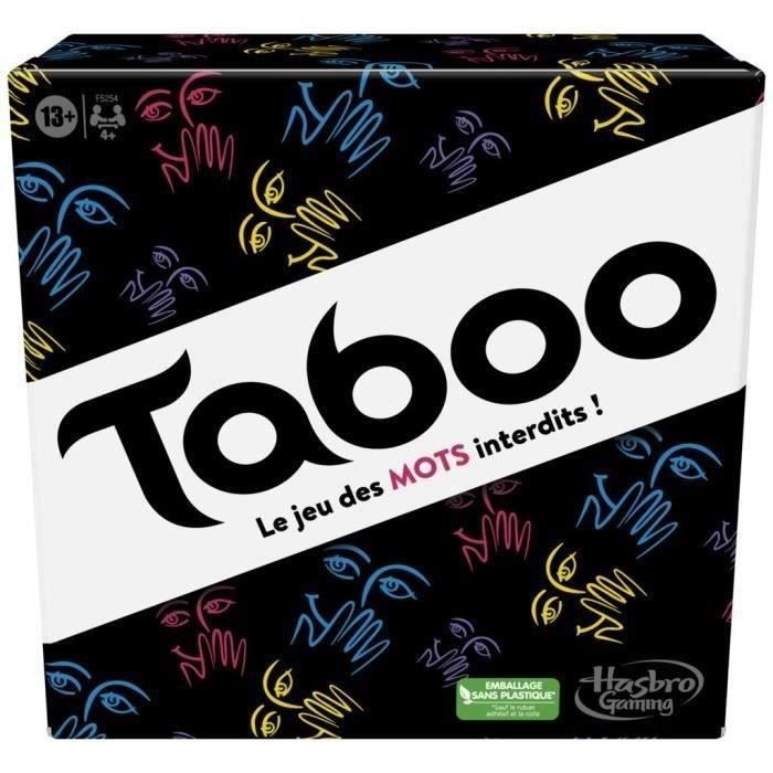 Taboo Classic, Board Game, The Forbidden Word Game, for teens and adults, ages 13+, Hasbro Gaming