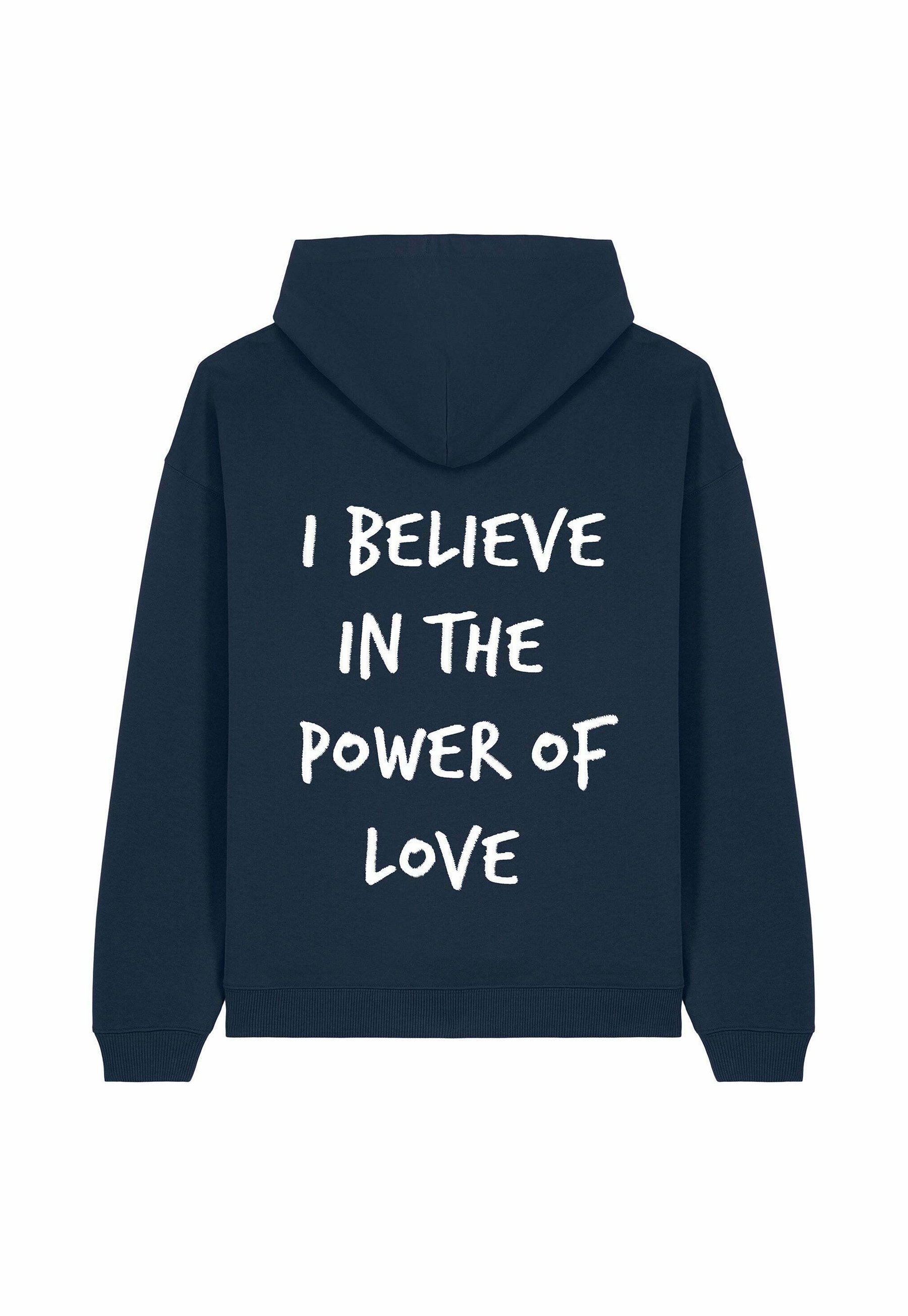 Mira Paris POWER OF LOVE UNISEX OVERSIZED - Hoodie - donkerblauw