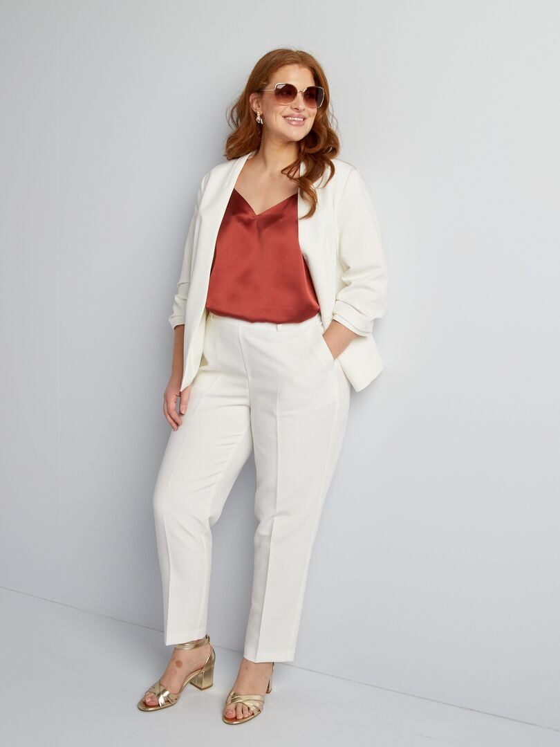Chaqueta a medida - BLANCA