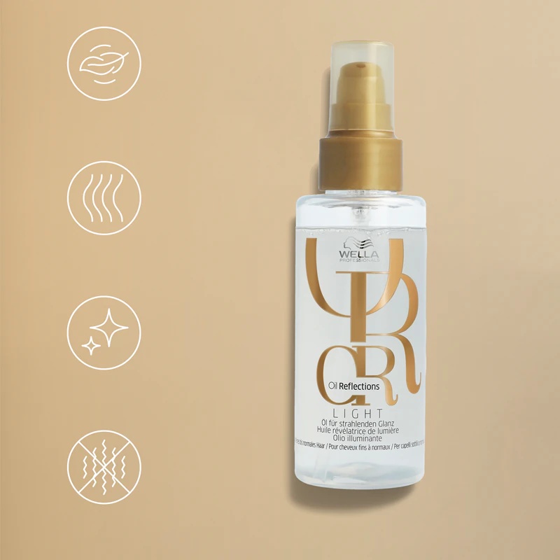 Wella Professionals Oil Reflections izgaismojoša eļļa spīdīgiem un mīkstiem matiem