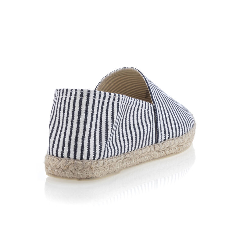 Blå espadriller med tausåler til dame