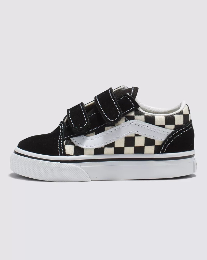 Toddler Old Skool V Primary Check Shoe