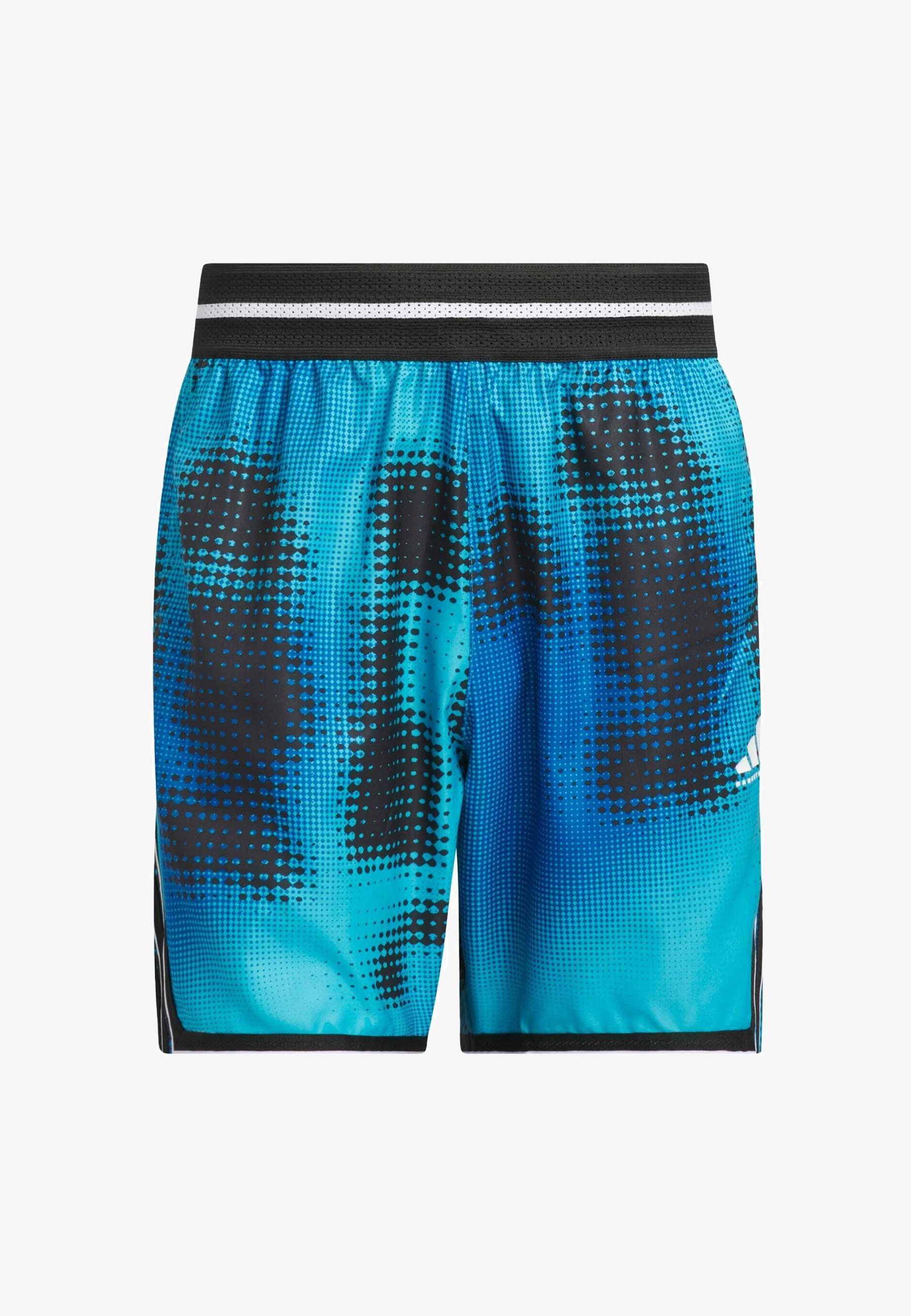 adidas Performance CRAZYLITE AOP 3 - Sportshorts - helder cyaan