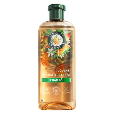 Herbal Essences Volume Sampon, Narancsillatú, Revitalizáló Sampon Vékonyszálú Hajra, 350 ml