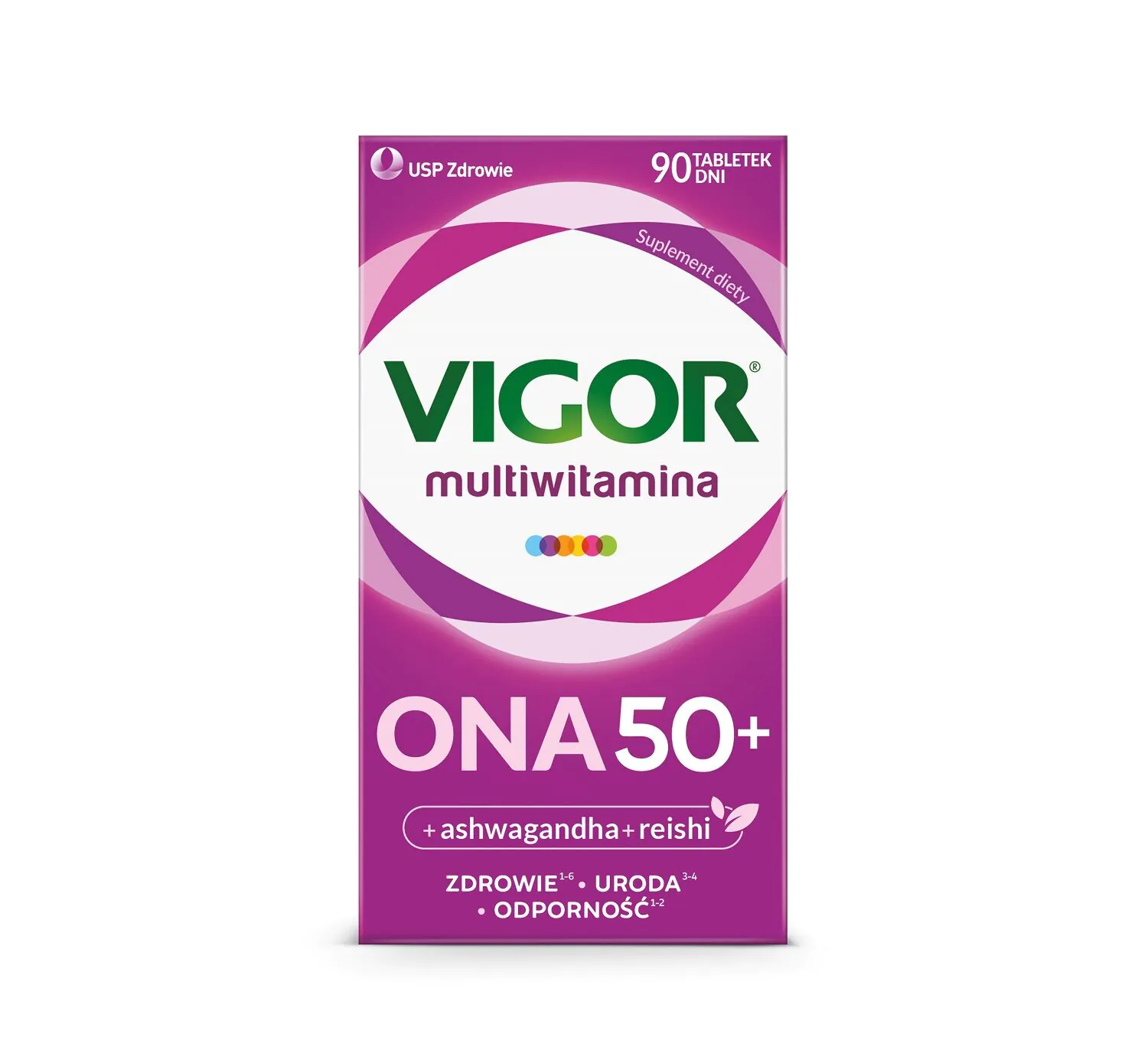 Vigor Multiwitamina 0na 50+ Tabletki