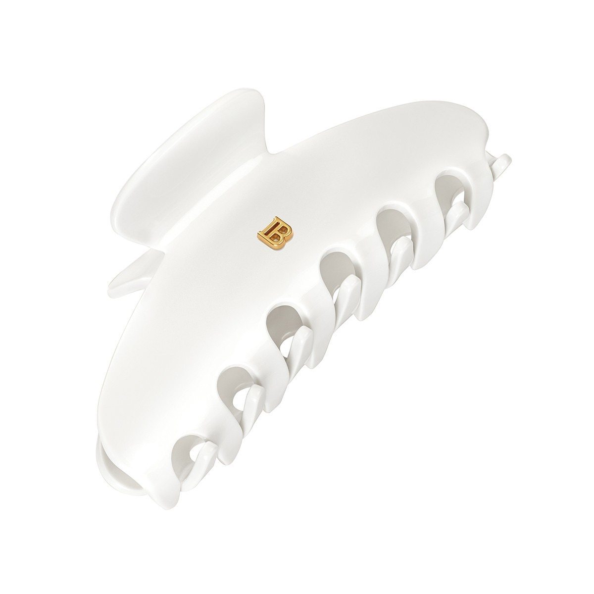 Balmain Hair Couture Haarspange Hair Clip Large White – 1 št
