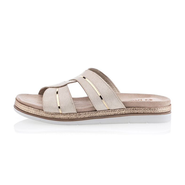 Beige Women's Mules/Clogs