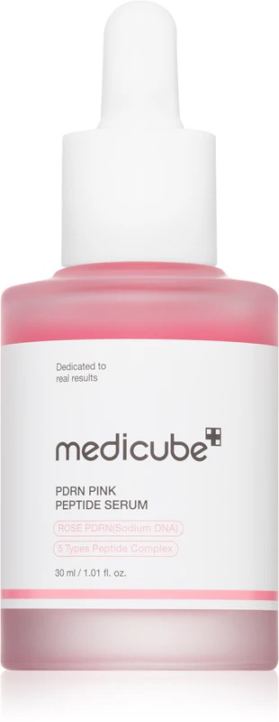 Medicube PDRN Pink Peptide Serum učvrstitveni serum za obraz s peptidi