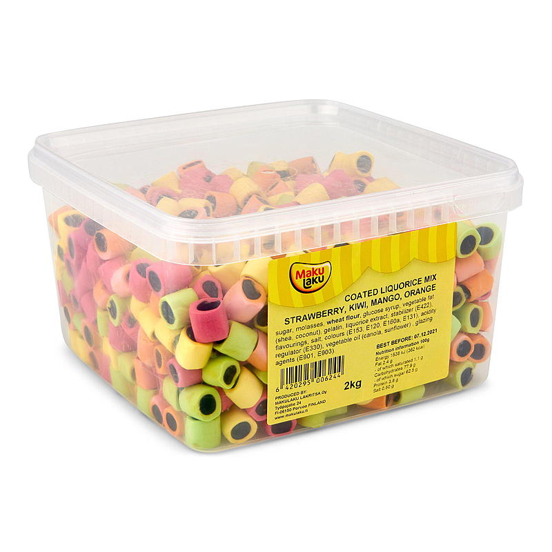 KnallGodt Farvet lakrids 2,0 kg