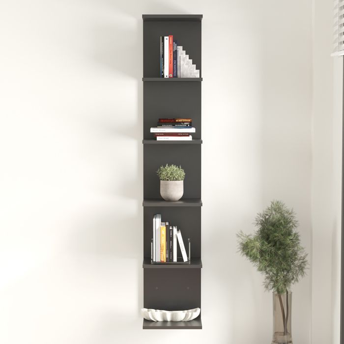 Étagère murale Surahammar 180 x 35 x 32 cm noir
