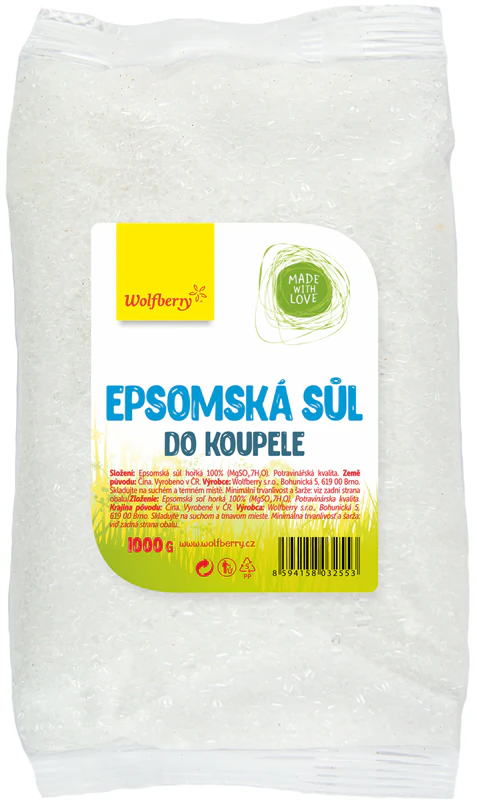 Sal de banho de goji berry Epsom