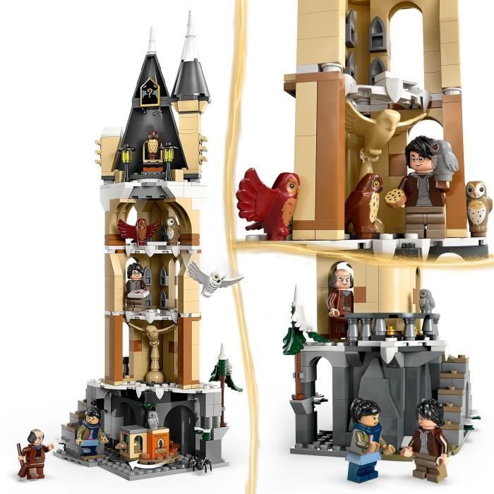 LEGO Harry Potter 76430 La Volière du Château de Poudlard, Jouet d'Animaux pour Enfants