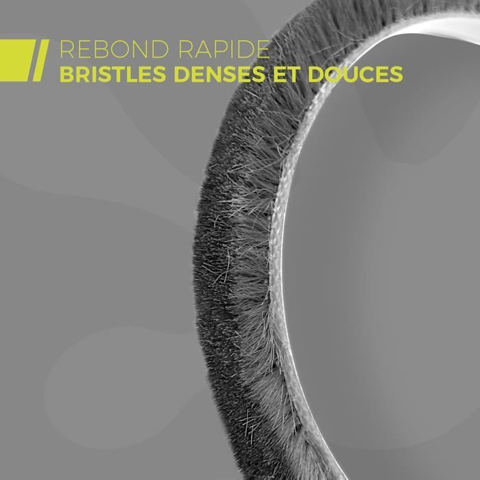 6M Boudin de Porte 9mm (l) x 5mm (H) Bande d'étanchéité autocollante Anti-poussière Coupe-vent Réduction du bruit Boudin de porte