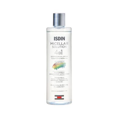 Isdin Micellar Solution 4 in 1 Micellar Water kosmētikas noņēmējs jutīgai ādai 4 in 1 400 ml 400 ml