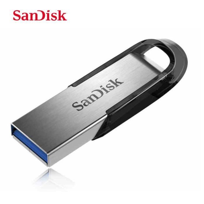 Clé USB SanDisk CZ73 - 128Go - USB 3.0 - Chiffrement métallique - Stockage rapide