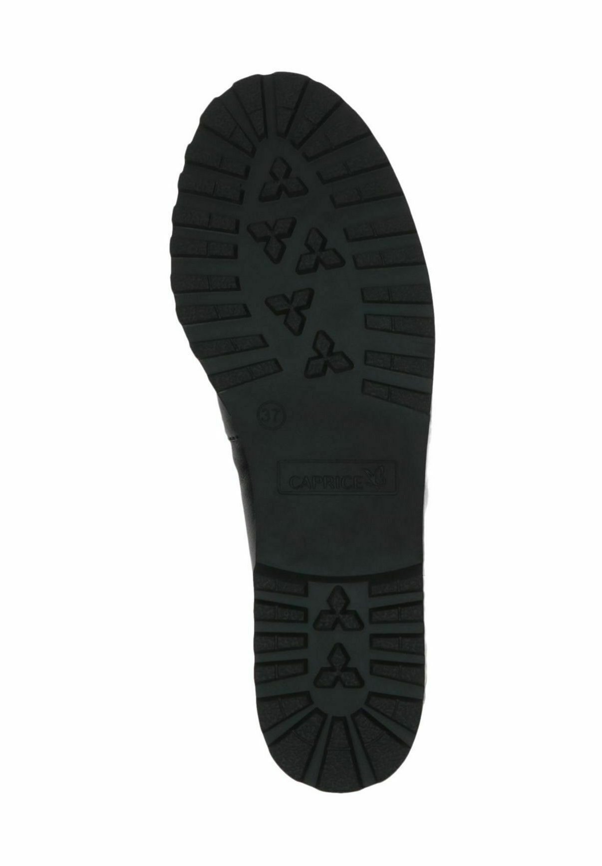 Caprice ballerina's - zwart nappaleer